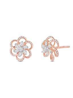 IRASVA - Women White Stones No Plating Pair Of Earrings