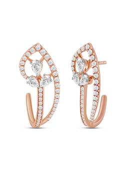 IRASVA - Women White Stones No Plating Pair Of Earrings