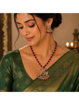 Opal Touch - Women Multi-Color Stones Gold Plated Jewellery Set