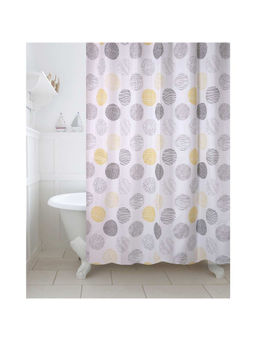 Freelance - Value for Money Polyester Bath Shower Bathroom Curtain with 12 hooks Waterproof