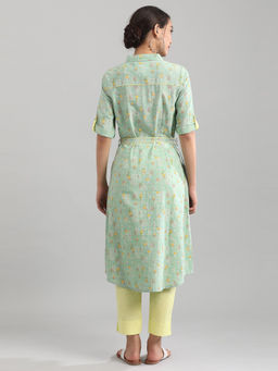 Aurelia - Green Floral Tunic