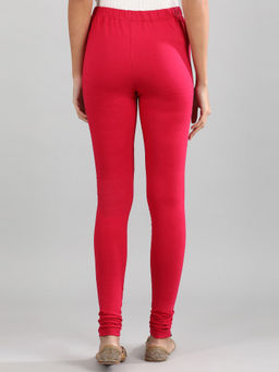 Aurelia - Pink Solid Churidar