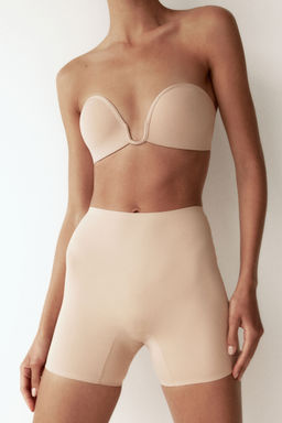 H&M - Women Beige Non-Wired Push-Up Balconette Bra