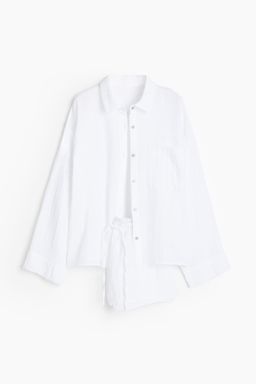 H&M - Women Pyjama Shirt And Shorts