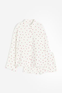 H&M - Women Pyjama Shirt And Shorts