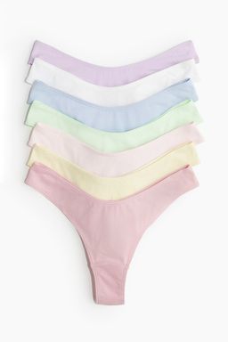 H&M - Women 7-Pack Cotton Brazilian Briefs