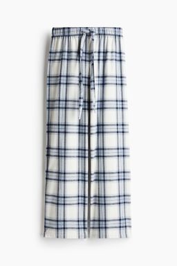 H&M - Women White Flannel Pyjama Bottoms