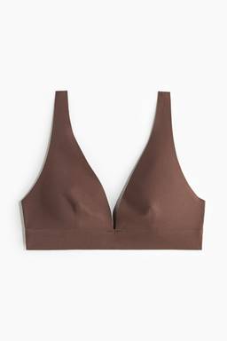 H&M - Women Brown Soft Microfibre Bra