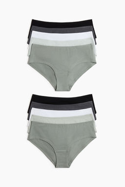 H&M - Women 10-Pack Cotton Hipster Briefs