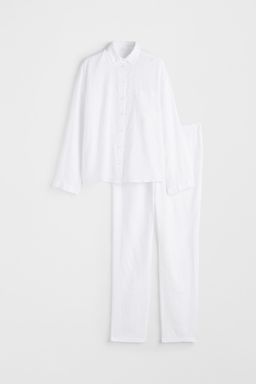 H&M - Women Washed Linen Pyjamas