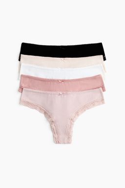 H&M - Women 5-Pack Brazilian Briefs