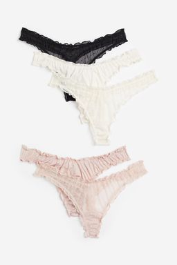 H&M - Women 5-Pack Thong Briefs