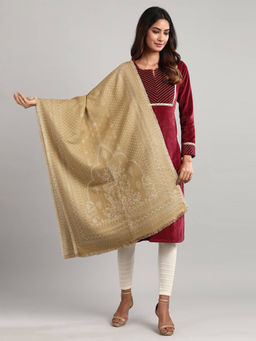 Aurelia - Golden Woven Shawl