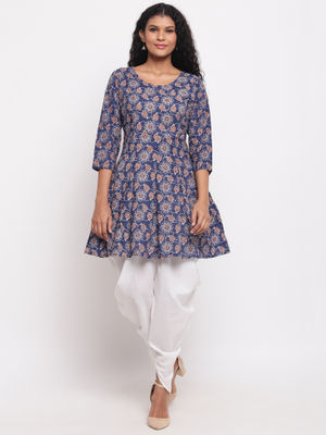 Short frock with dhoti salwar Clearance