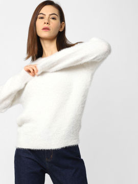 White Pullover Online 