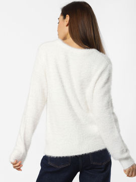 White Pullover Online 