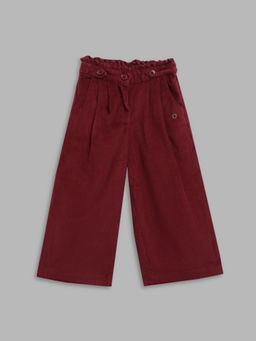 Blue Giraffe - Maroon Girls Trouser