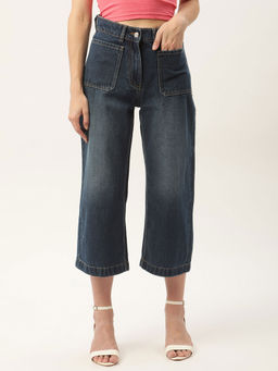 ELLE - Navy Blue Womens Denim