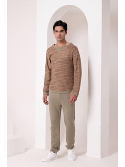 HOUSE OF S - Multi-Color Honey Mustard Sweatshirt with Pant (Set of 2)