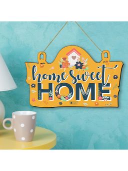Indigifts - Home Sweet Home Entrance Decor 8X12.5 Inch - Door Hangings for Decoration,Home Décor