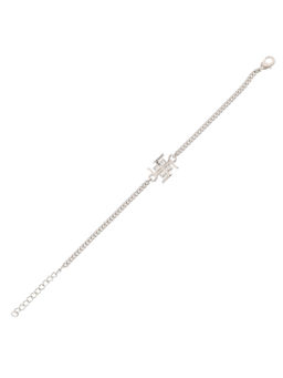 Voylla - Auspicious Swastik Motif Silver Tone Rakhi