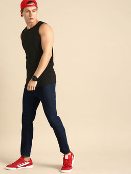 Bewakoof - Men's Jet Black Vest