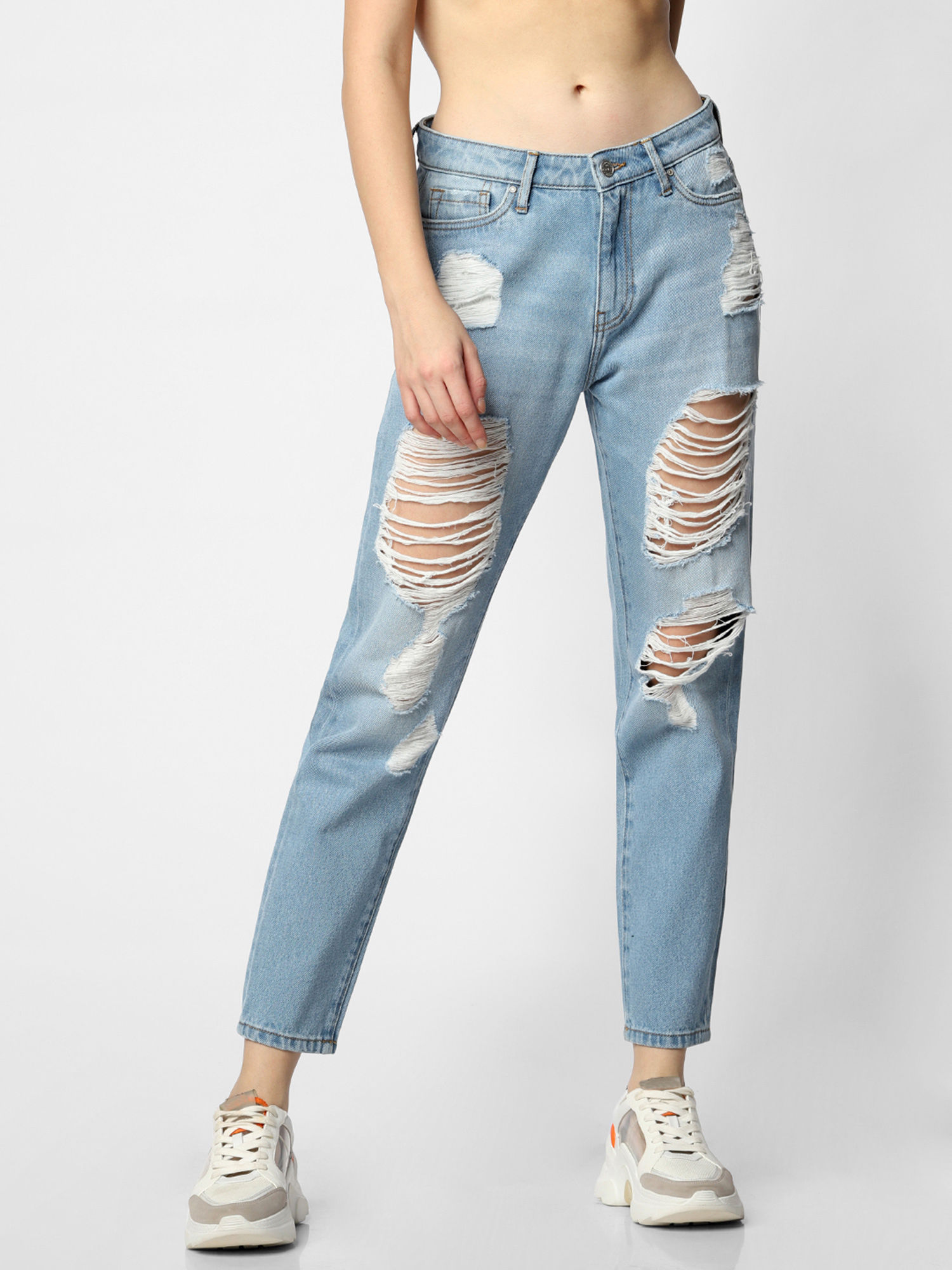 boyfriend jeans with kurti