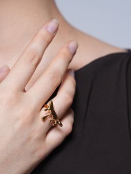 CAO JEWELLERY - Stainless Steel Waterproof Open Ring