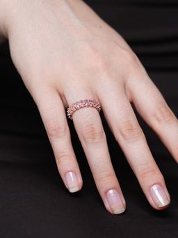 CAO JEWELLERY - Pink Zircon Ring