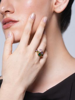 CAO JEWELLERY - Cz Heart Ring