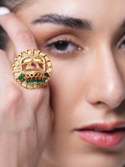 CAO JEWELLERY - Round Antique Ring