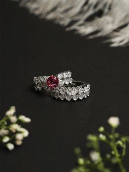 CAO JEWELLERY - Pink Ad Double Ring (Pack of 2)