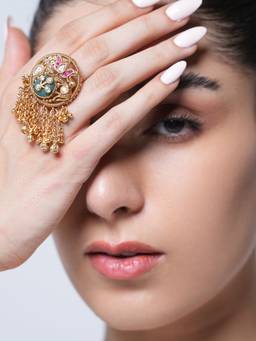 CAO JEWELLERY - Long Heritage Ghungroo Ring