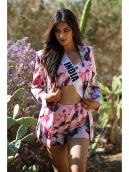 MANDIRA WIRK - Harnaaz Sandhu Top Shorts and Jacket