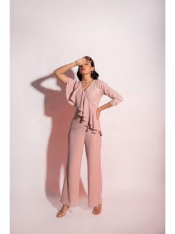 Label Iris - Pink Ruffle Co-Ord's