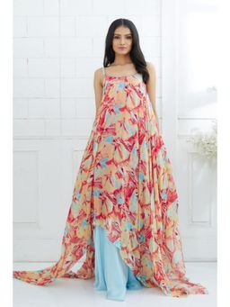 MANDIRA WIRK - Printed Asymmetric Tunic Set