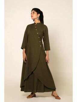 OMAANA - Army Green Everyday Elegance Co-Ord's