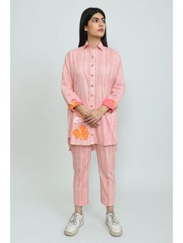 OMAANA - Pink Flora Co-Ord's