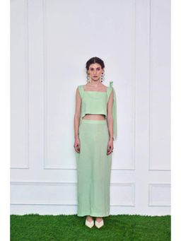 TheRealB - Pastel Mint One Shoulder Co Ord