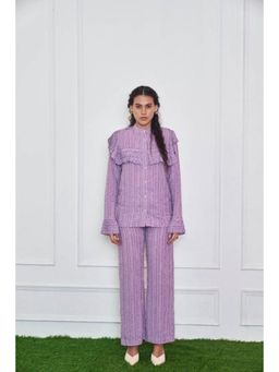 TheRealB - Lavender Gingham Checked Co-Ord's