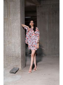 TheRealB - Multicolour Floral Print Shirt With Shorts Set