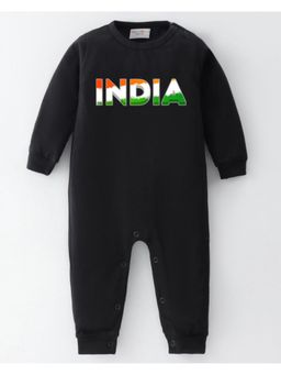 BLUSHES - Black Independence Day Theme Full Sleeve Bodysuit