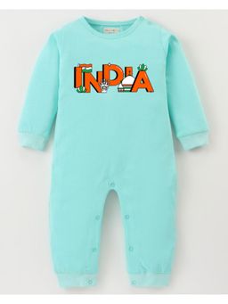 BLUSHES - Aqua Independence Day Theme Full Sleeve Bodysuit