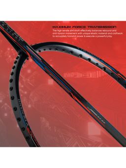 Li-Ning - Super Series SS100 Carbon Graphite Badminton Strung with Cover -Grey