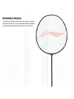 Li-Ning - Blaze 100 Carbon Fibre Strung Badminton with Cover -Grey