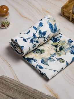 Happywagon - Blue Langdon Floral Tea Towel