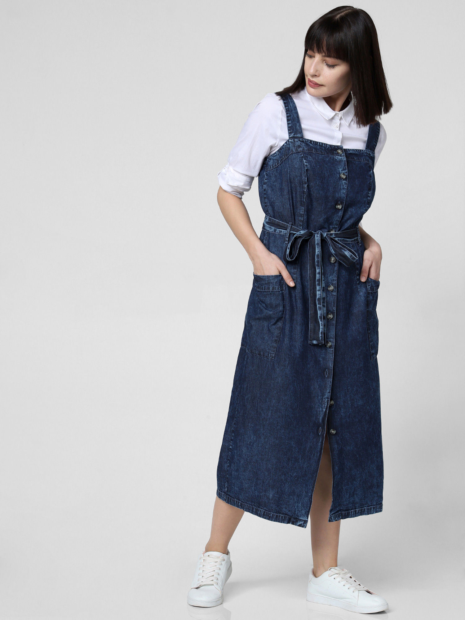 Buy VERO MODA Blue Sibylla Sleeveless 