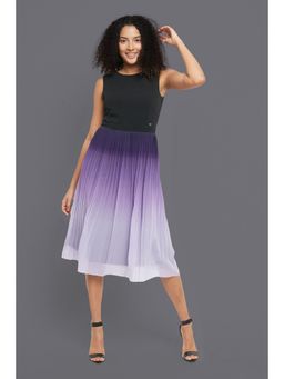 Allen Solly - Women Black Ombre Casual Dress