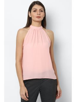 Allen Solly - Women Pink Solid Casual Top