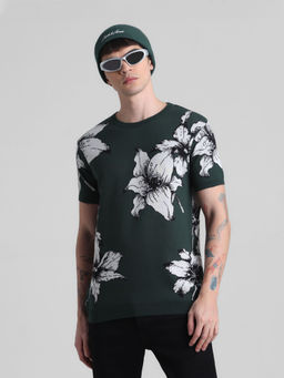 Jack & Jones - Green Slim Fit T-Shirt